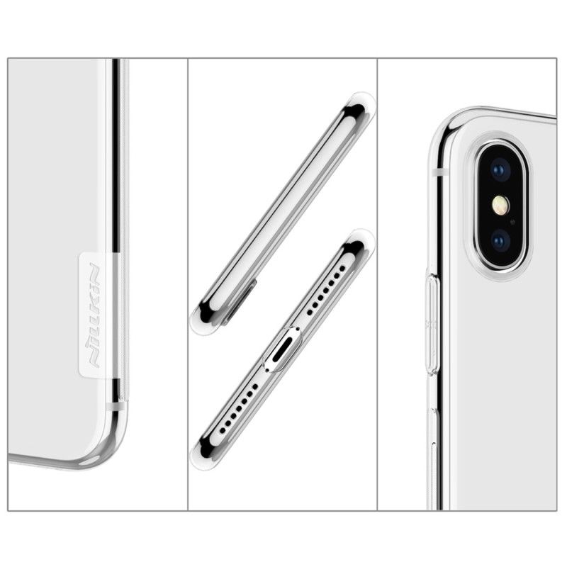 Ốp Lưng iPhone XS Max Silicon Trong Suốt Hiệu Nillkin 